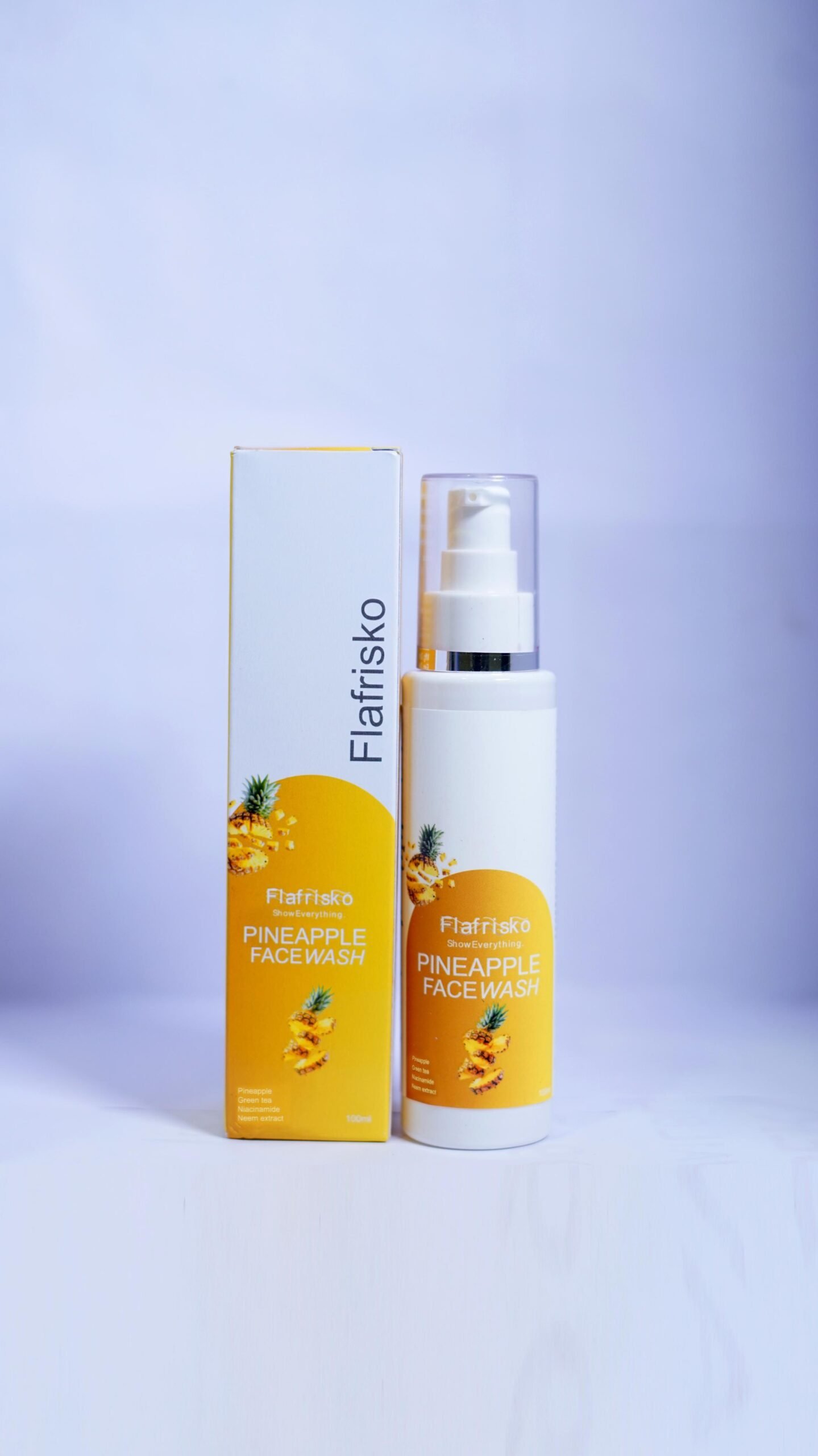 Pineapple Face Wash – Brightening & Refreshing Cleanser | 100 ml - Image 4